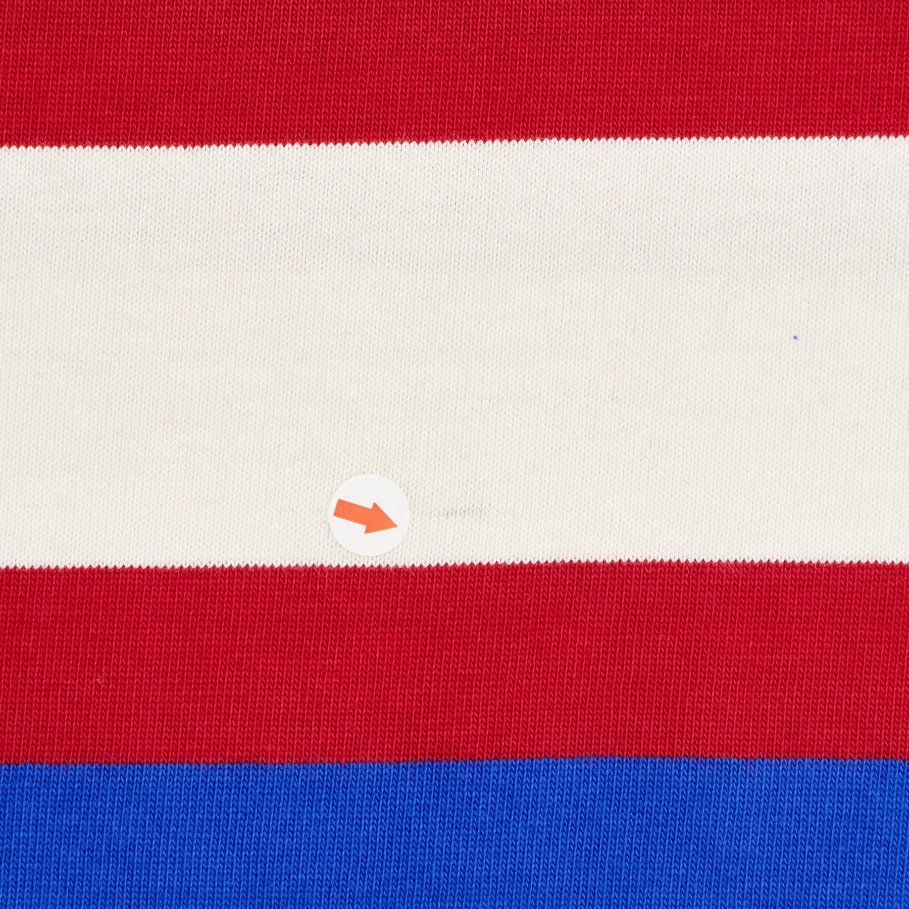 Drake's Red Blue Rugby Top