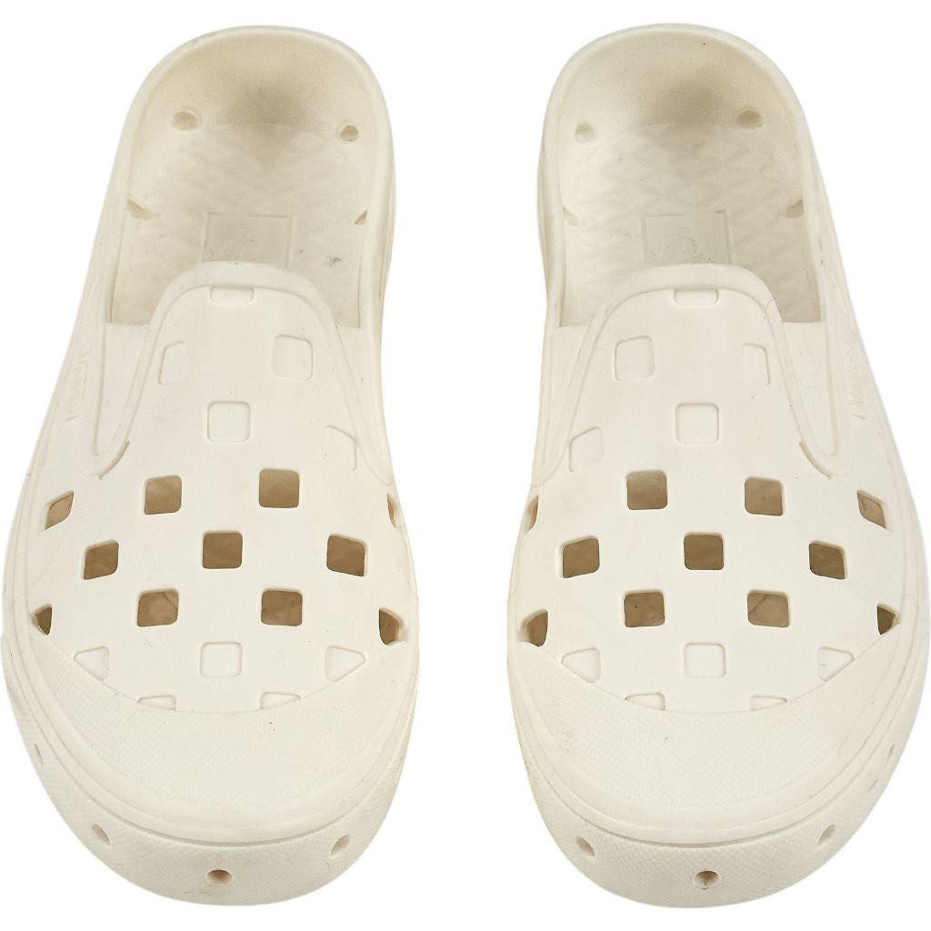Vans Cream Slip-On Clogs UK 4