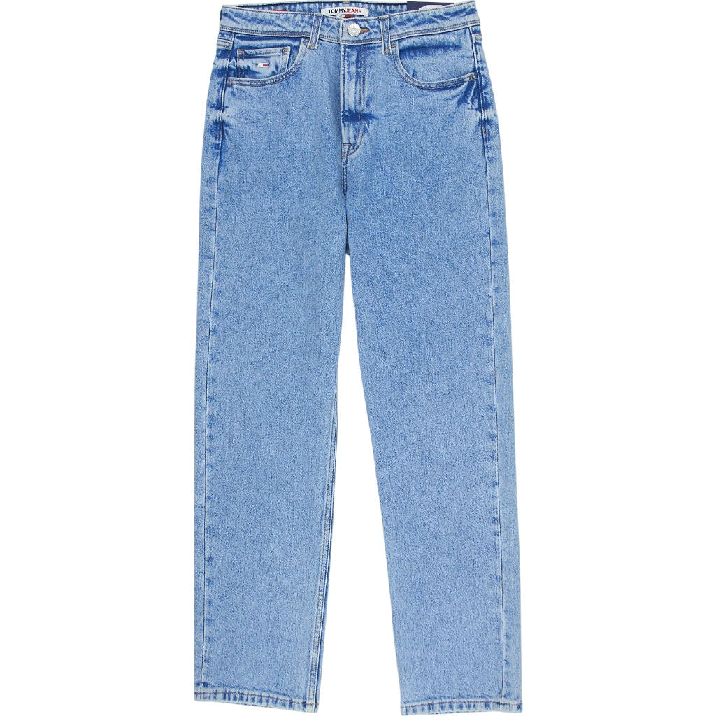 Tommy Jeans Blue Super High Rise Straight Jeans
