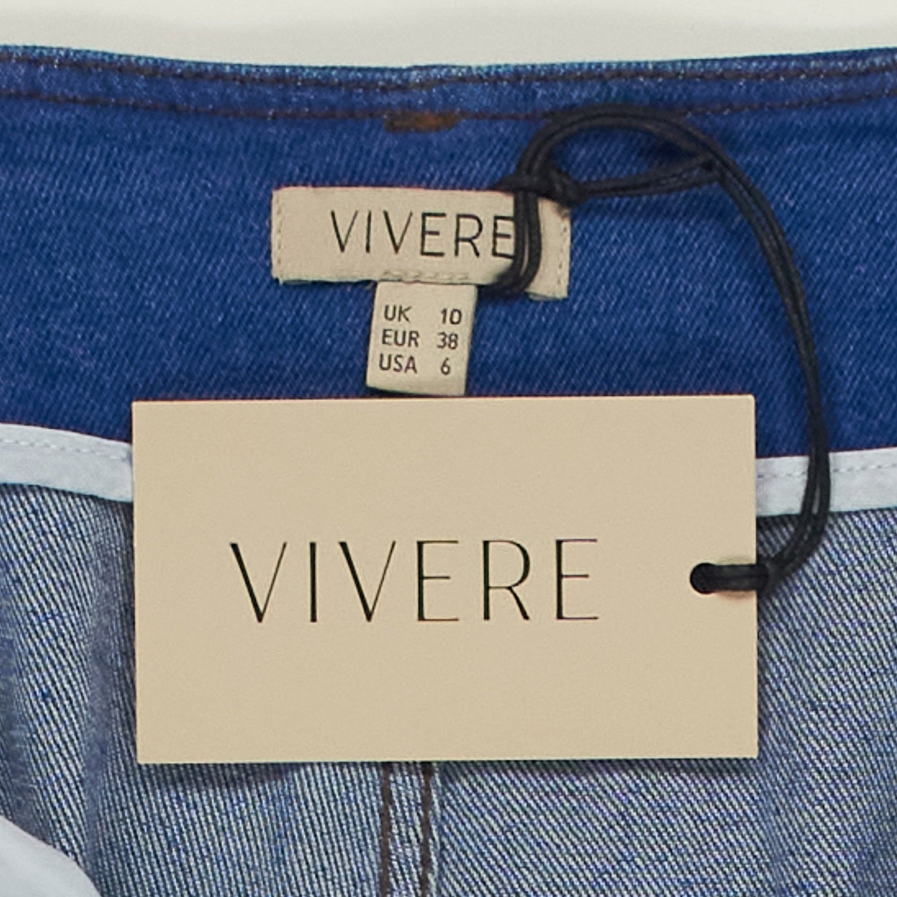 Vivere Blue Denim Trousers