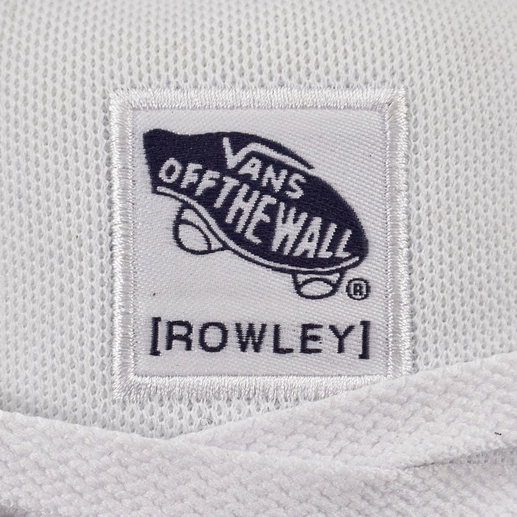 Vans White Navy Rowley XLT Trainers US 9