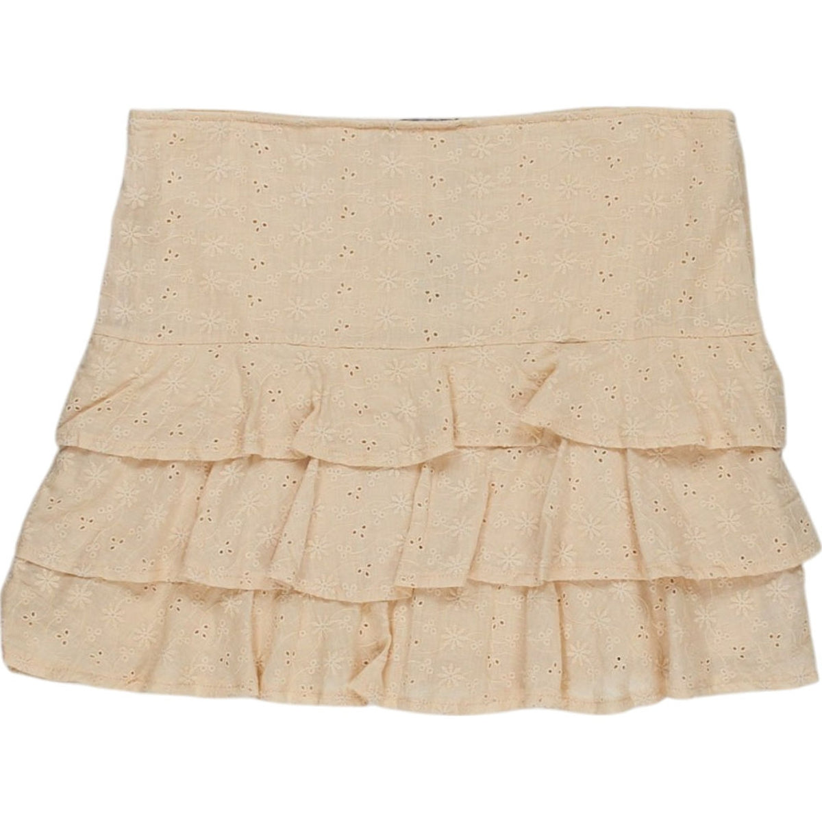 Motel Blush Camigo Broderie Mini Skirt