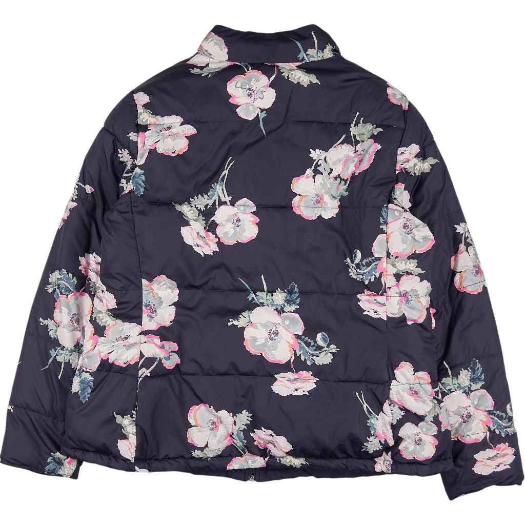 Joules Navy Floral Reversible Jacket