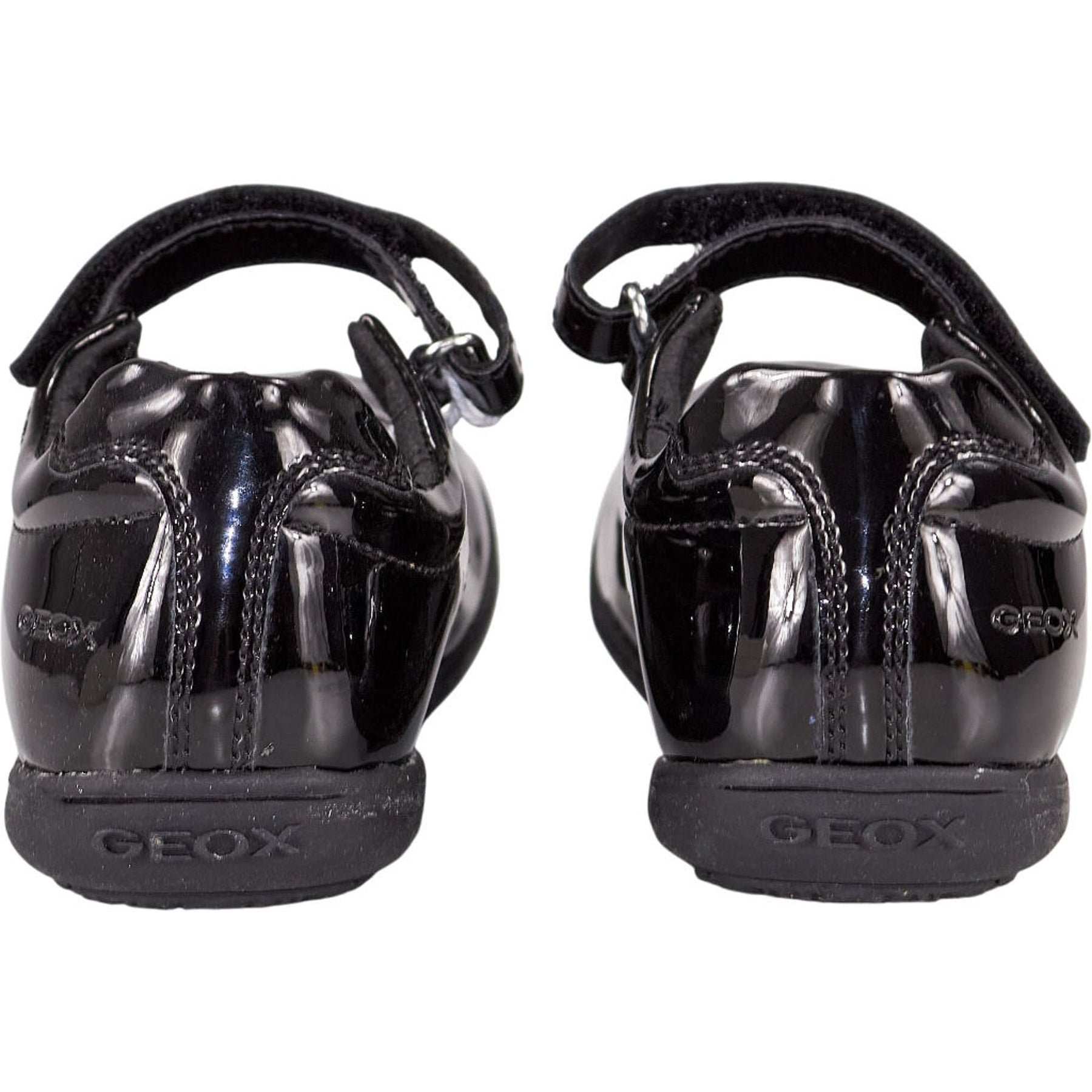 Geox Black Patent Mary Jane Shoes