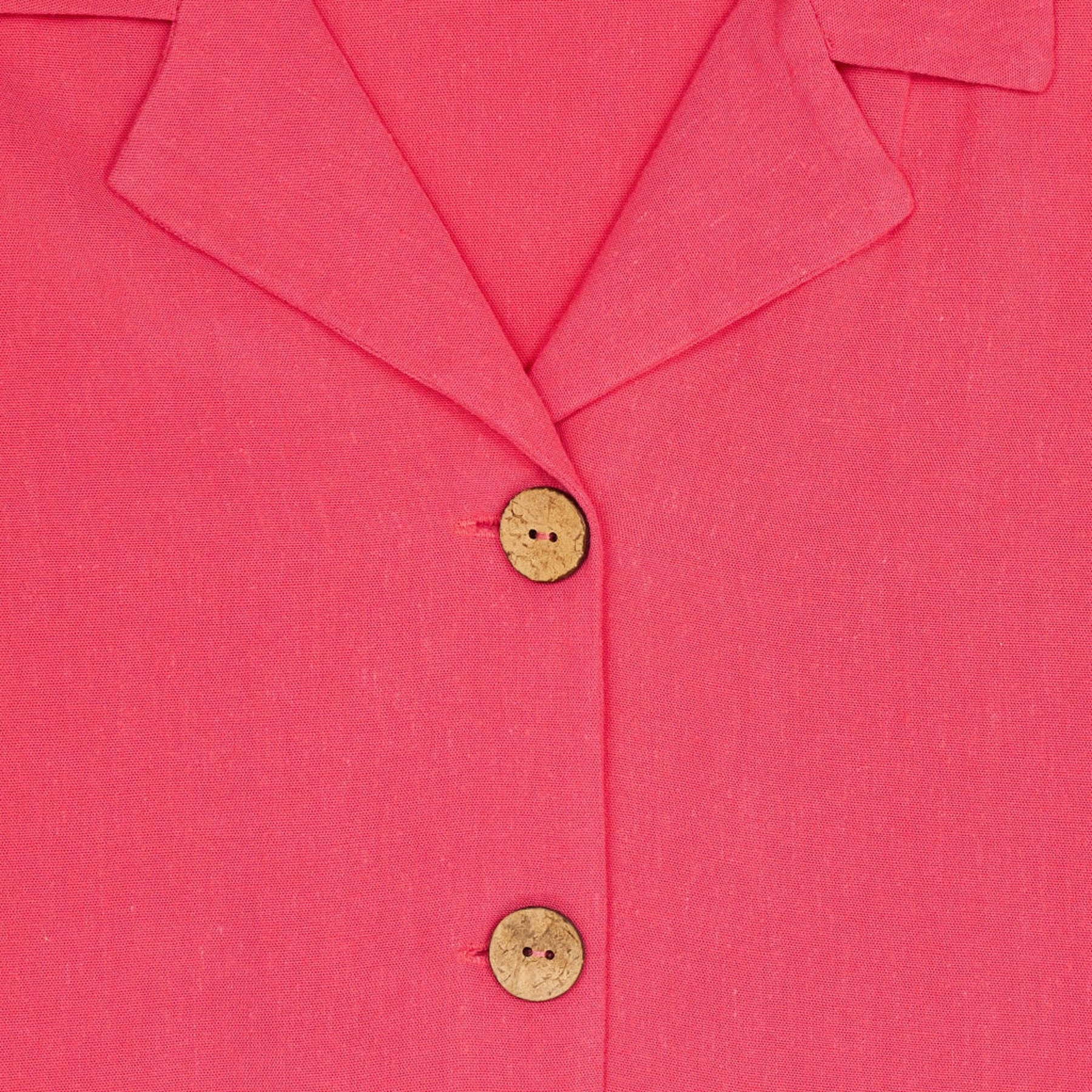 Omnes Pink Button-Up Shirt