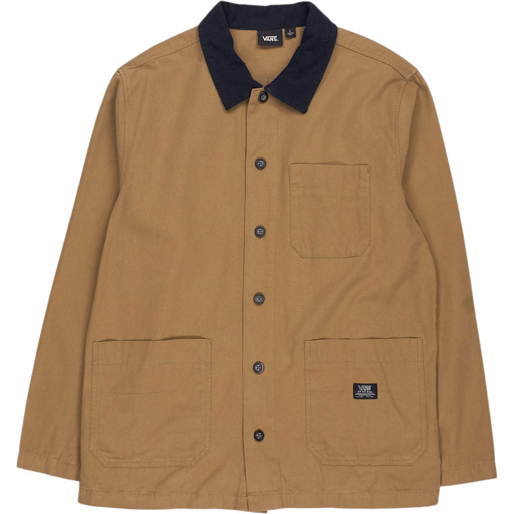 Vans Brown Contrast Collar Jacket
