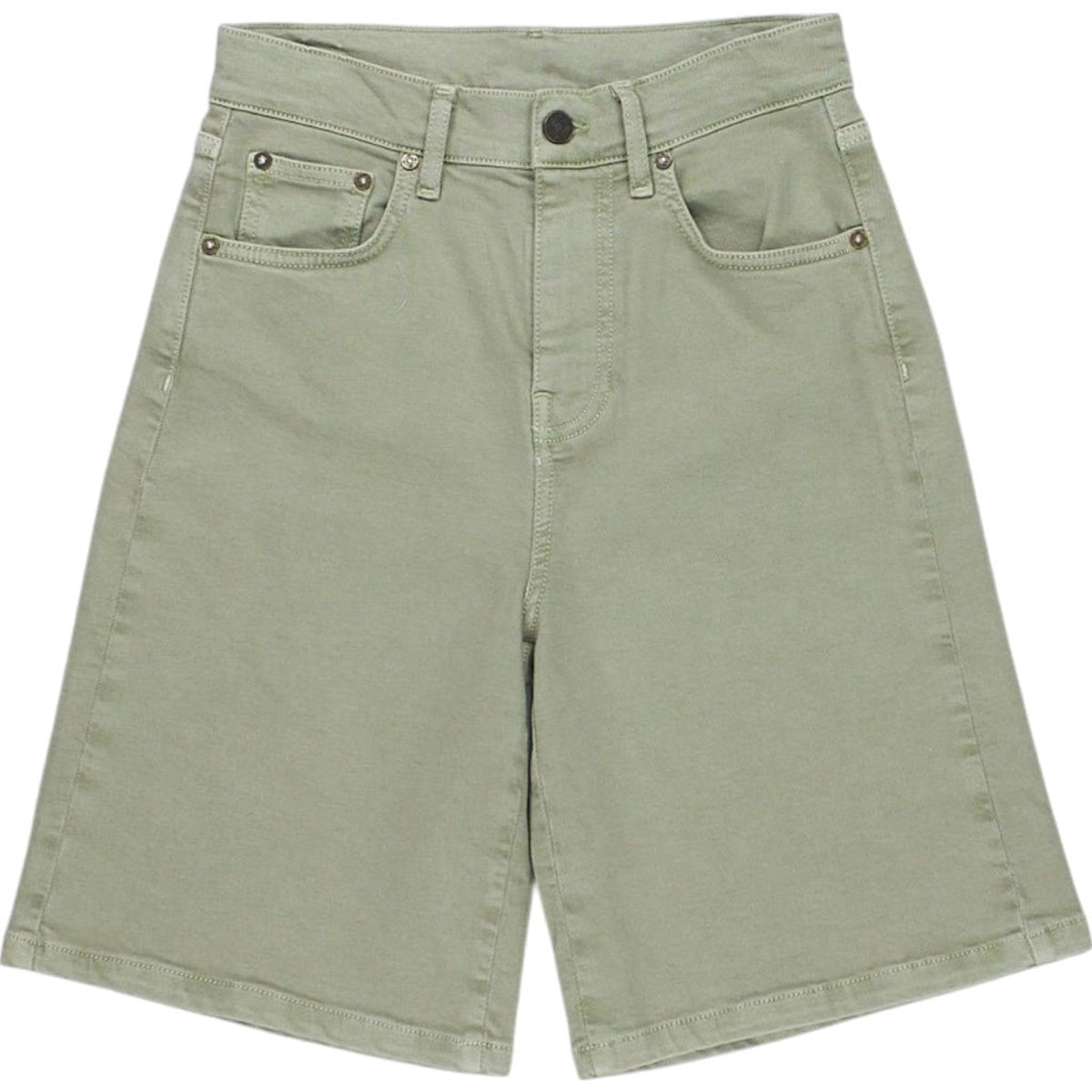 WYSE Green Denim Shorts