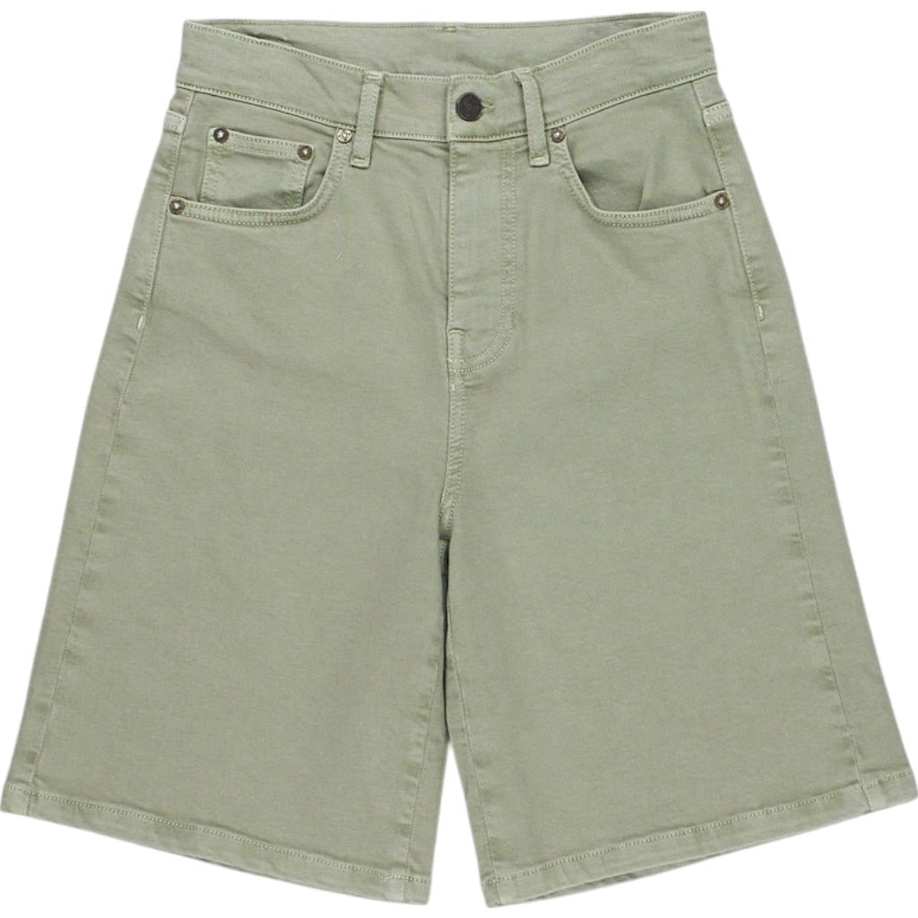 WYSE Green Denim Shorts