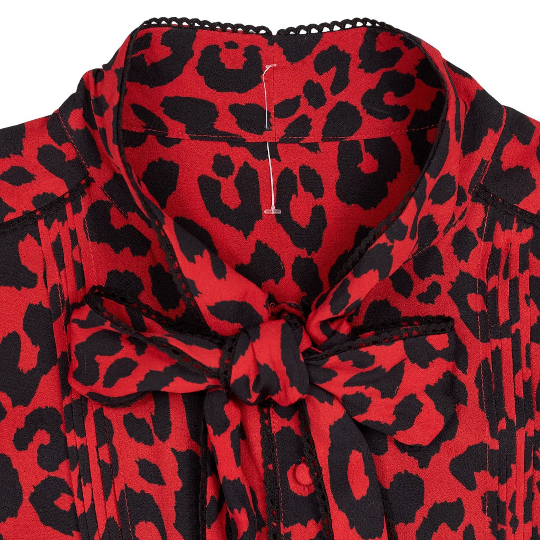 Wyse Red Animal Print Bianca Dress 1