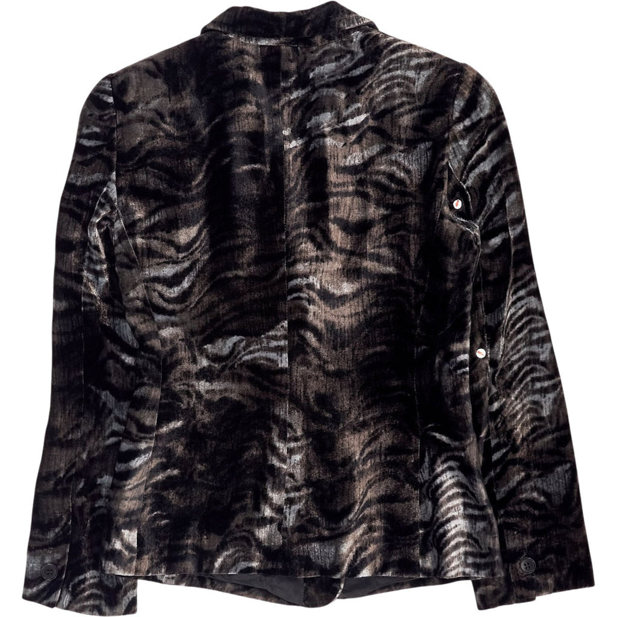 Emporio Armani Brown Patterned Blazer