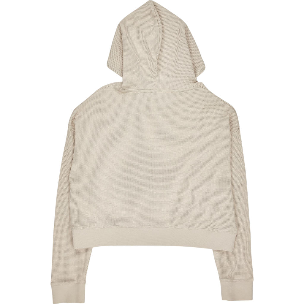 Tommy Hilfiger Cream Waffle Hoodie
