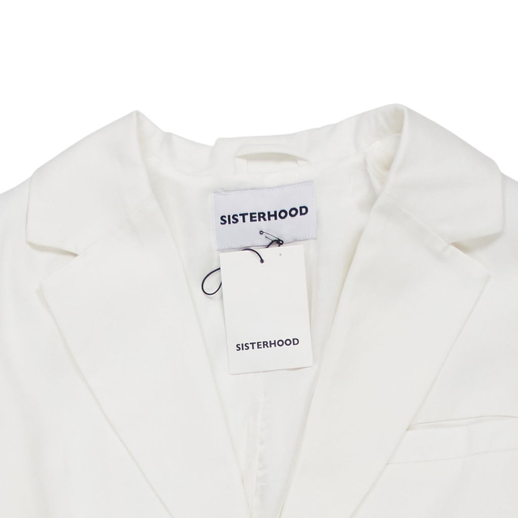 Sisterhood White Blazer Jacket