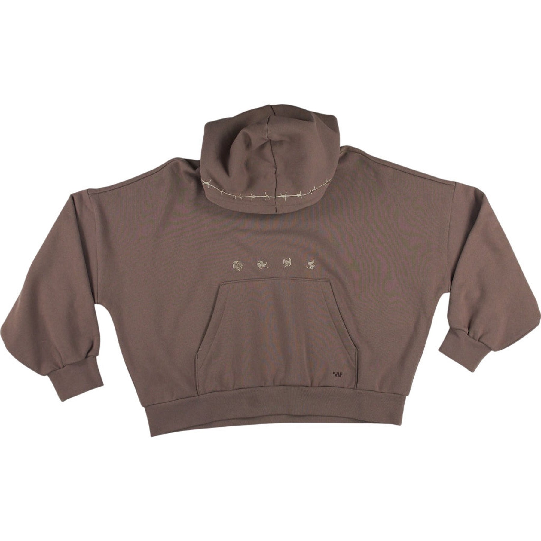 Vans Deep Taupe Embroidered Hoodie