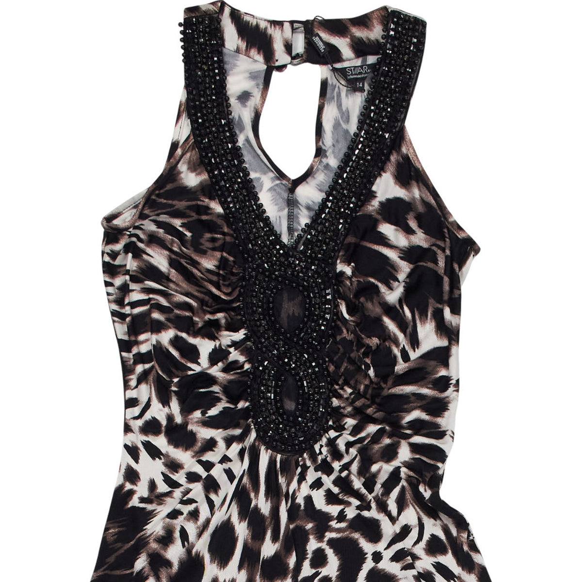Julian McDonald/Debenhams Animal Print Maxi Dress