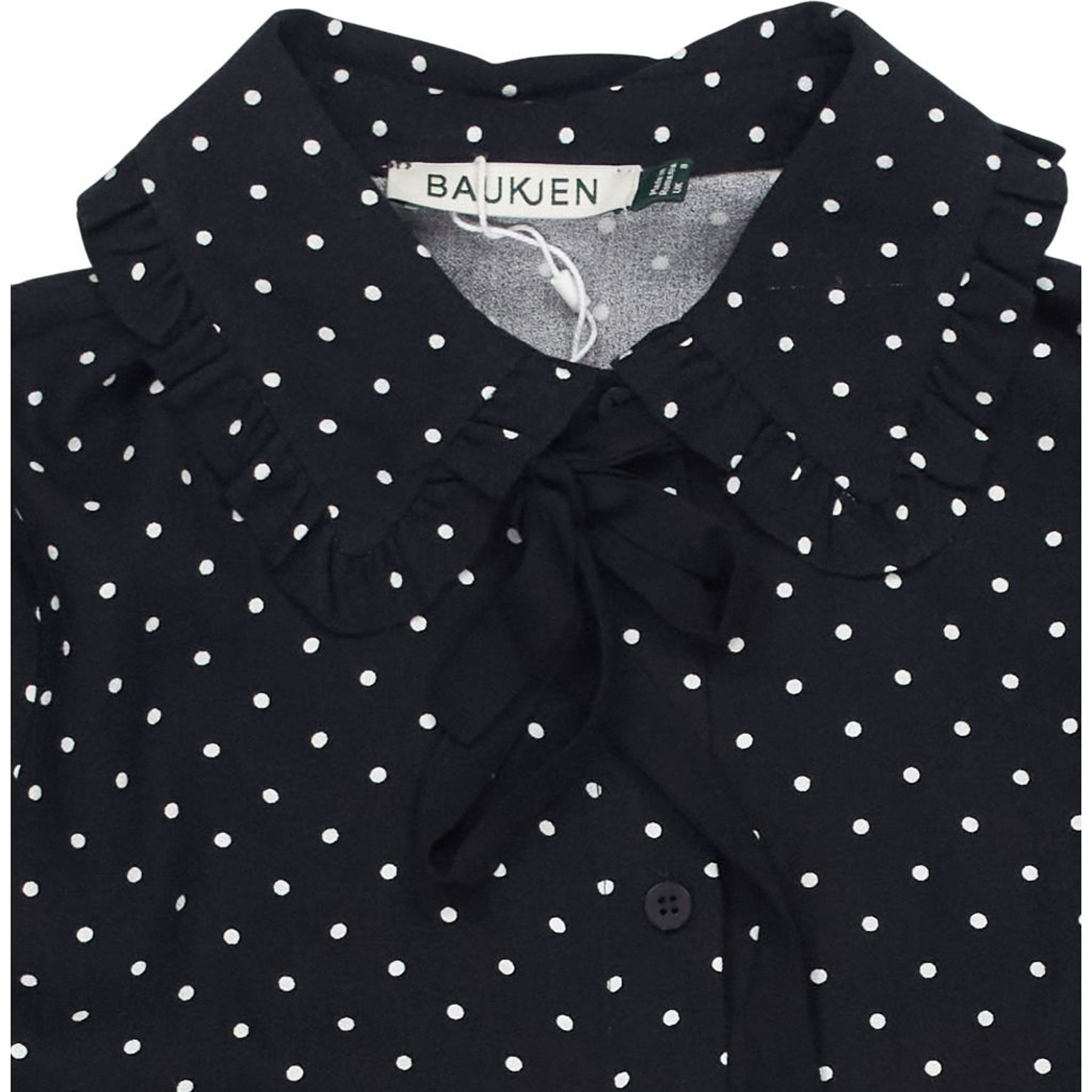 Baukjen Black Polka Dot Dolly Blouse