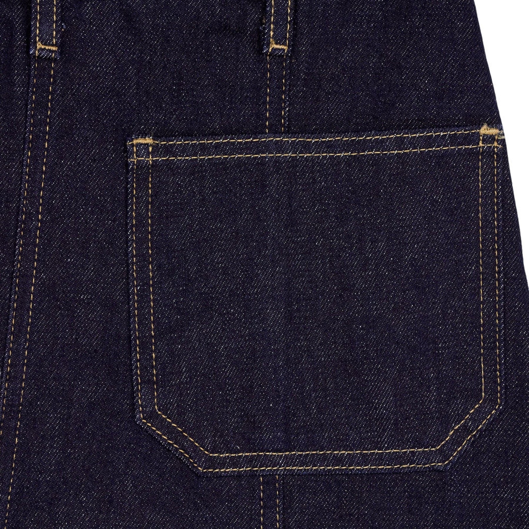 Moseley Road Blue Iris Denim Skirt