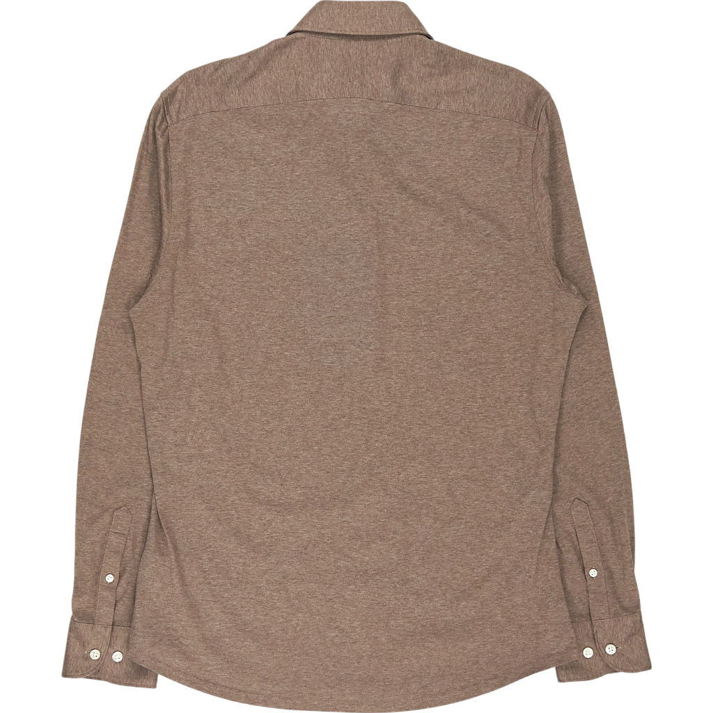 Moss Brown Long Sleeve Shirt