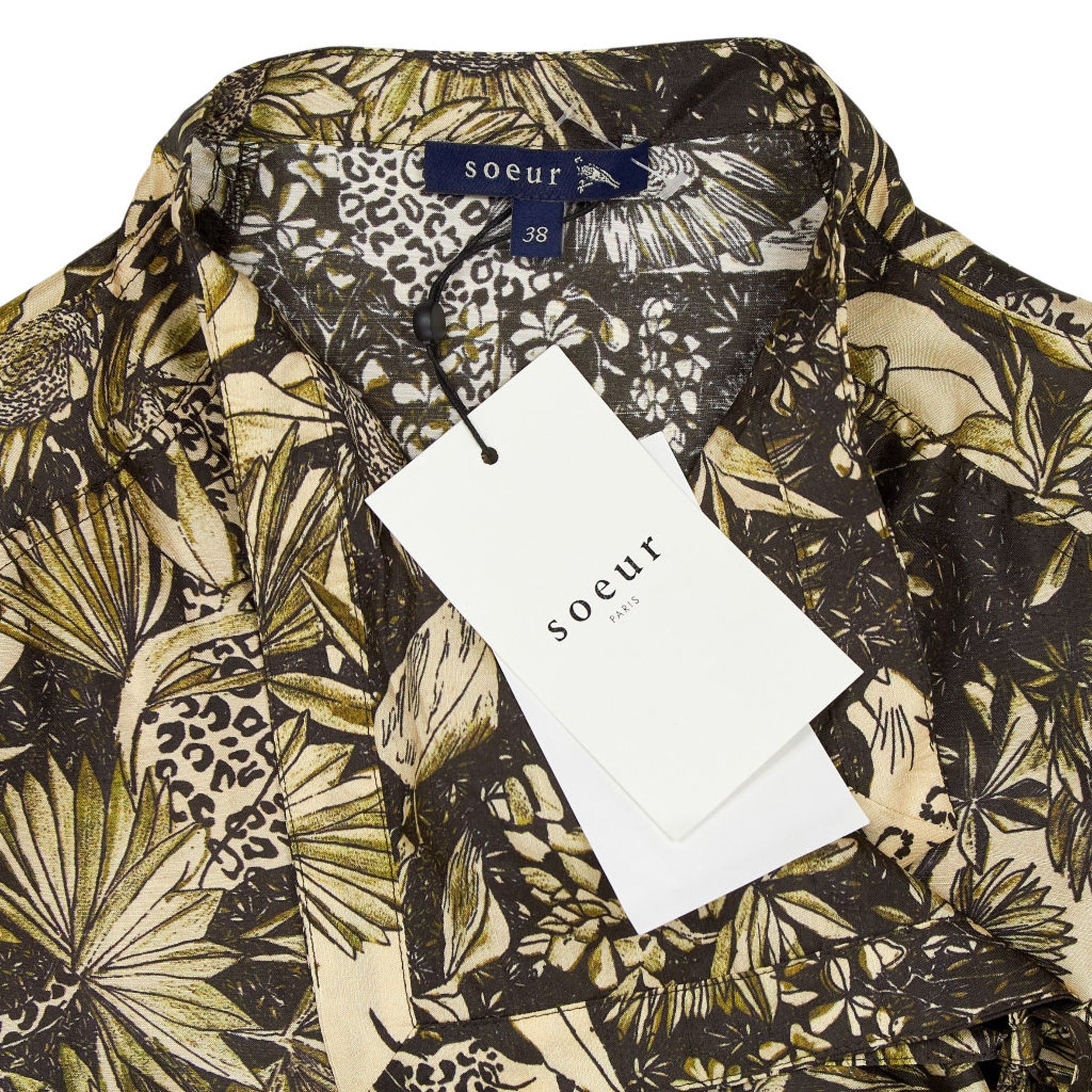 Soeur Floral Print Wrap Dress
