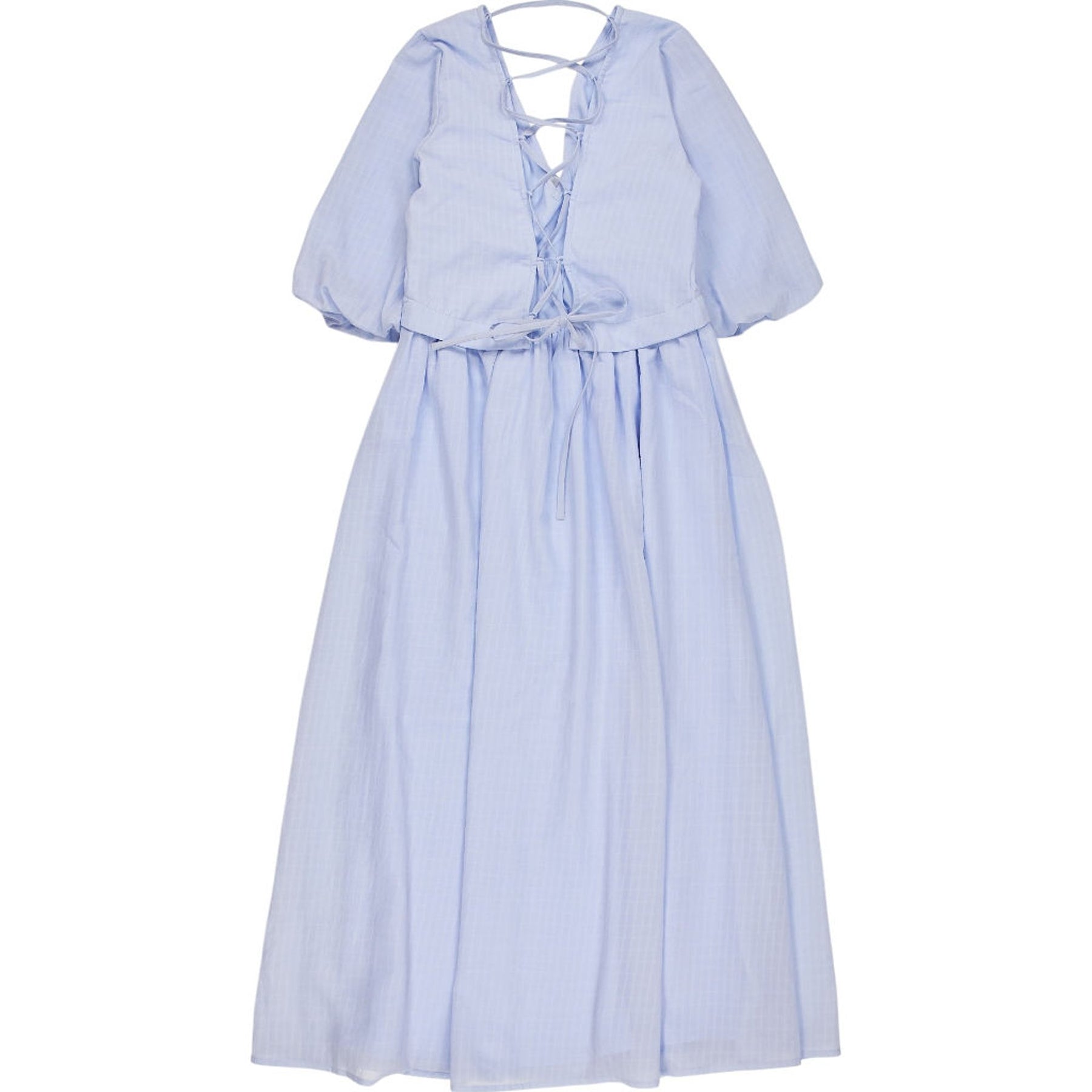 OMNES Blue Midi Dress