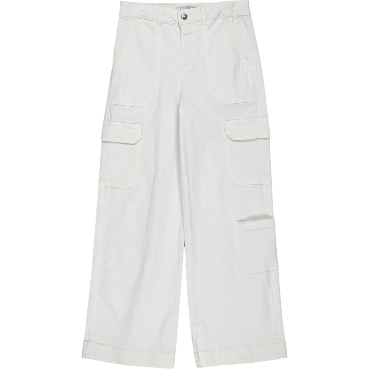 NRBY White Hendrix Cargo Jeans