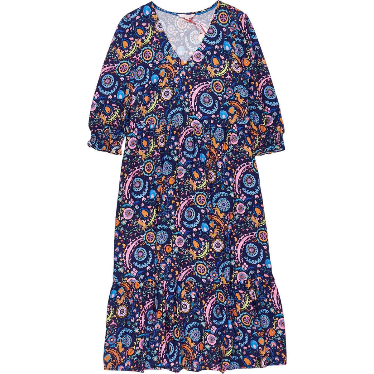 Strong Girls Club Multicoloured Boho Dress