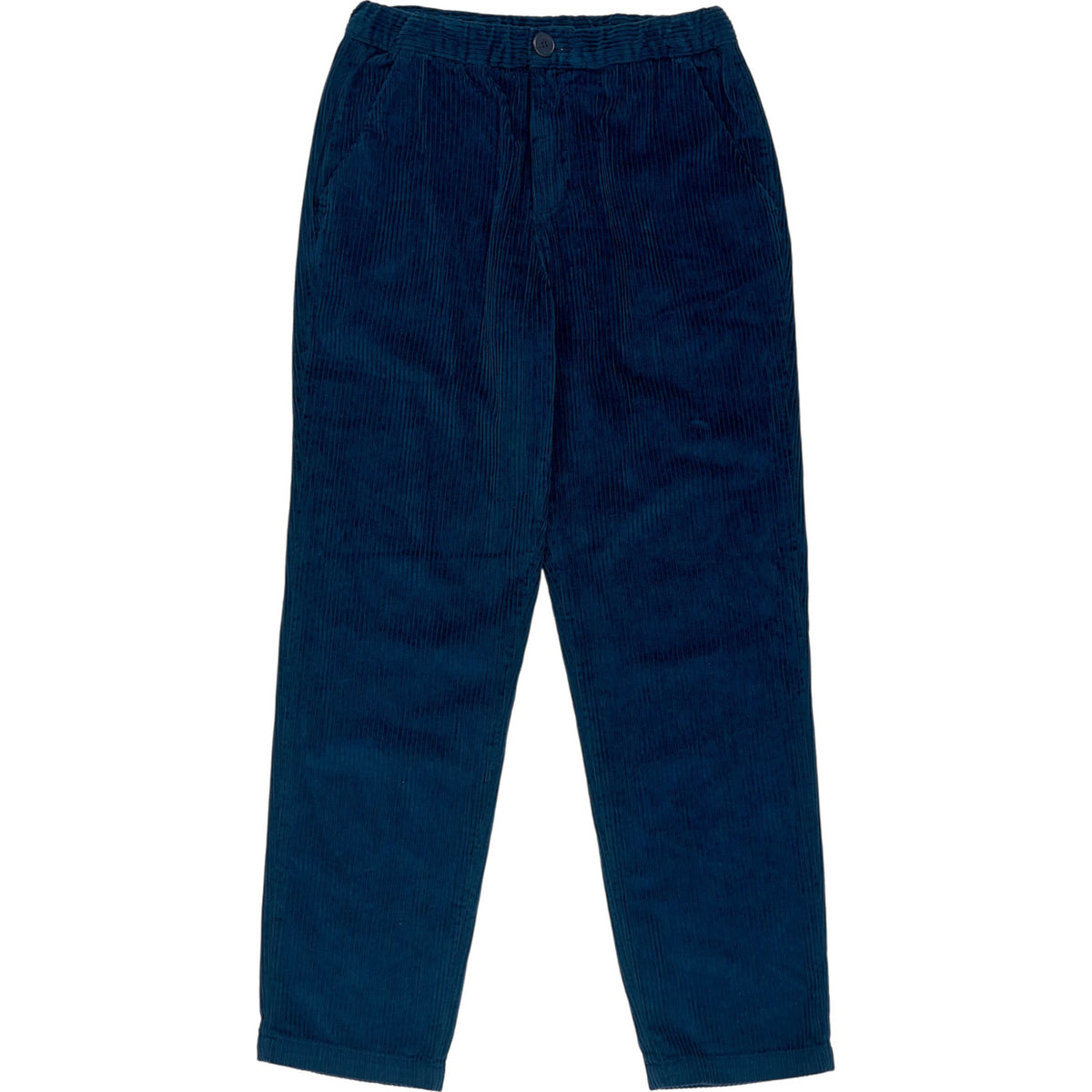 Hamilton & Hare Corduroy Ink Blue Chiltern Trousers