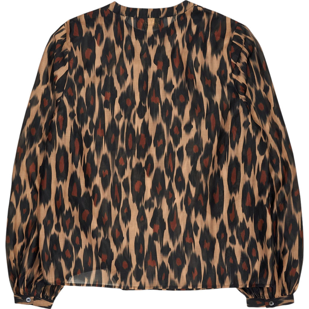 Wyse Animal Print Blouse 1, UK 8