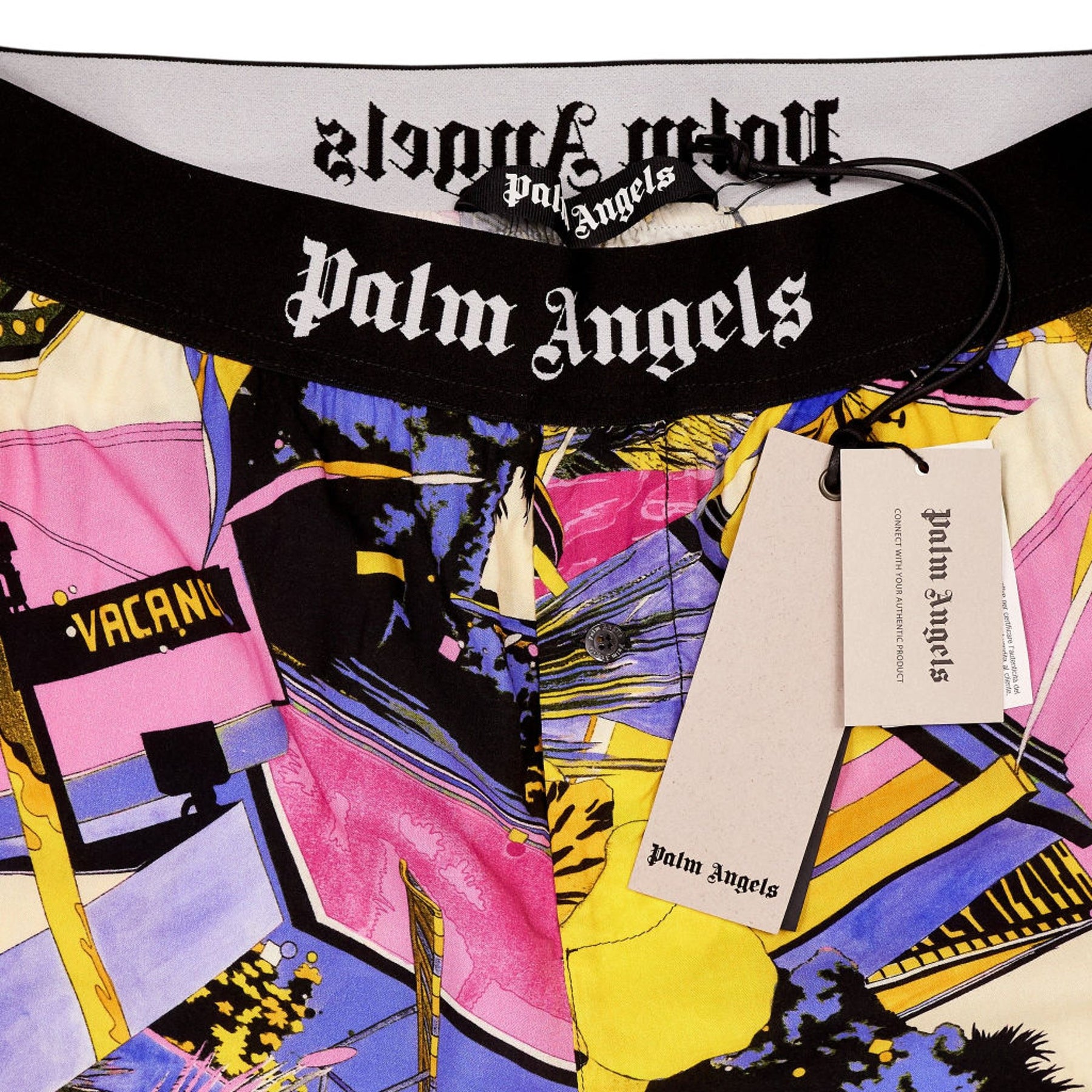 Palm Angels Multicolour Patterned Shorts