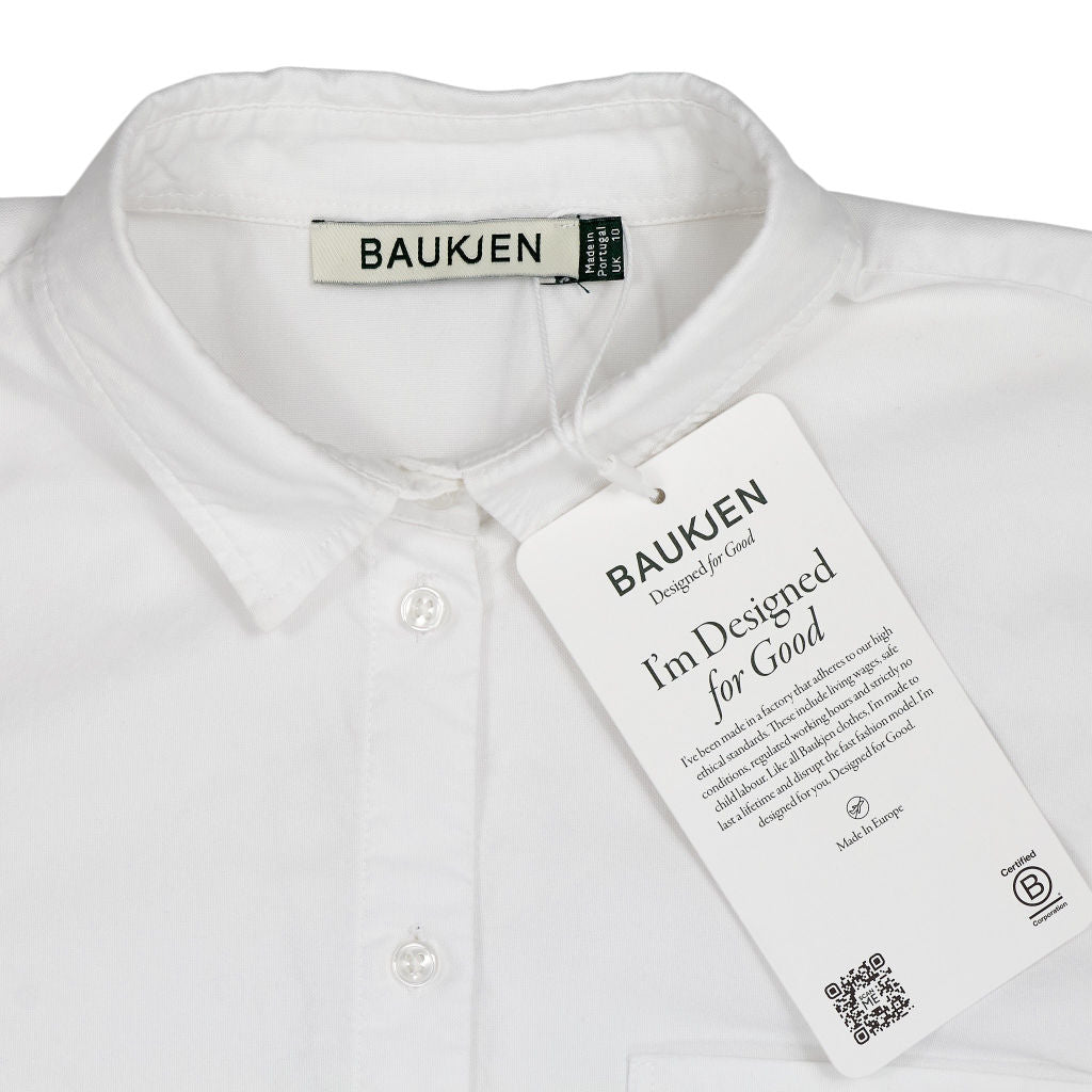 Baukjen White Oakleigh Organic Cotton Shirt
