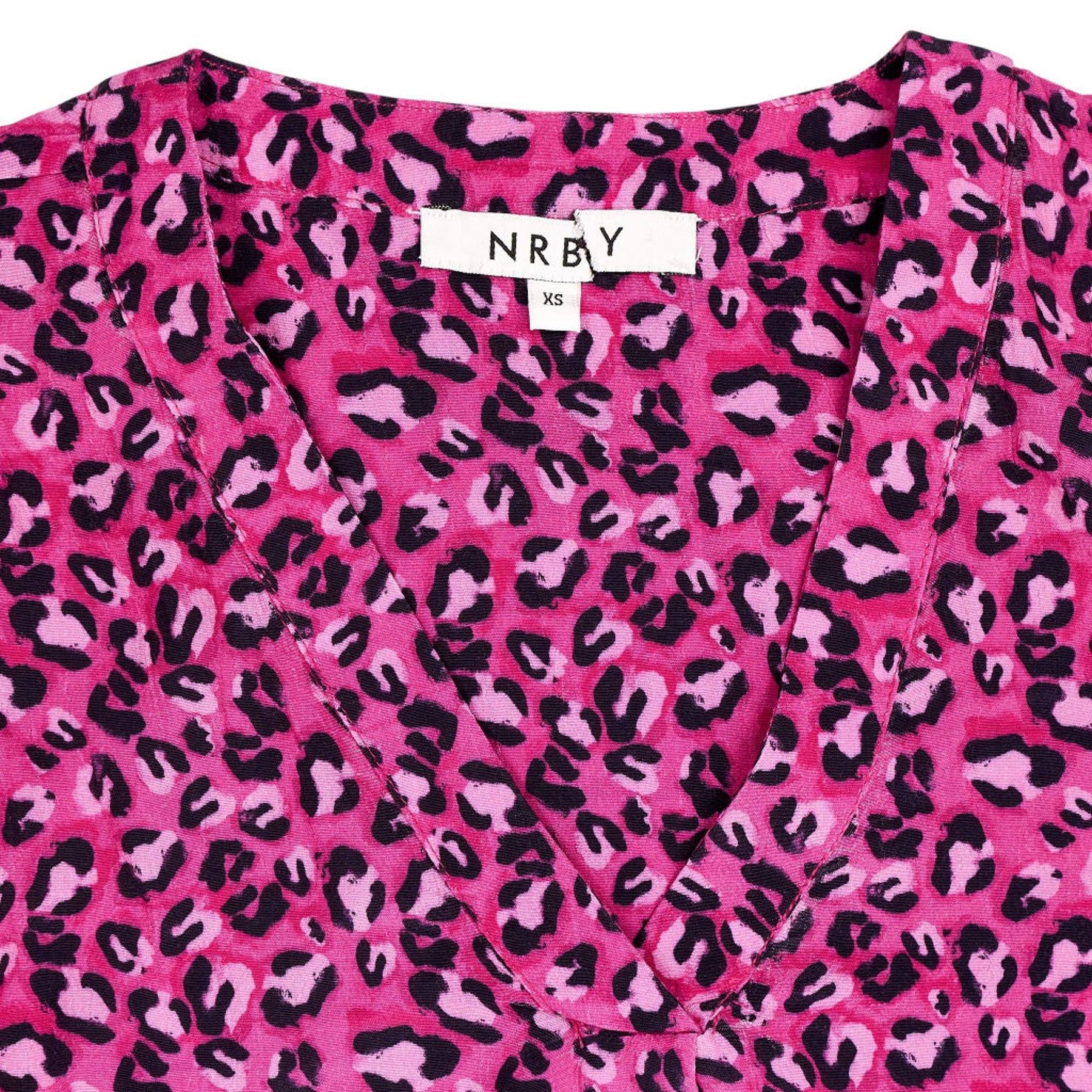 NRBY Pink Leopard Blouse