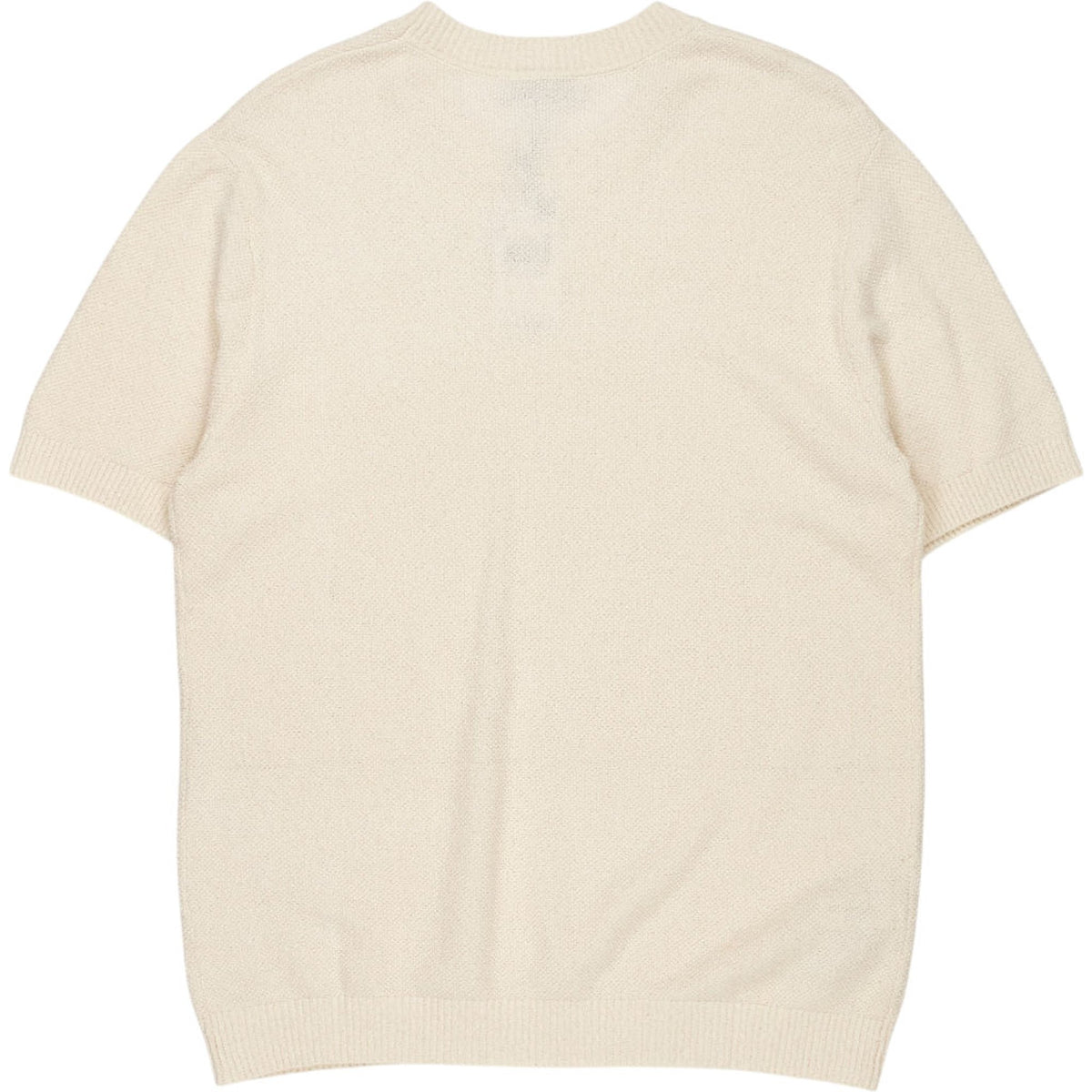 MNG Cream Short Sleeve Sweater