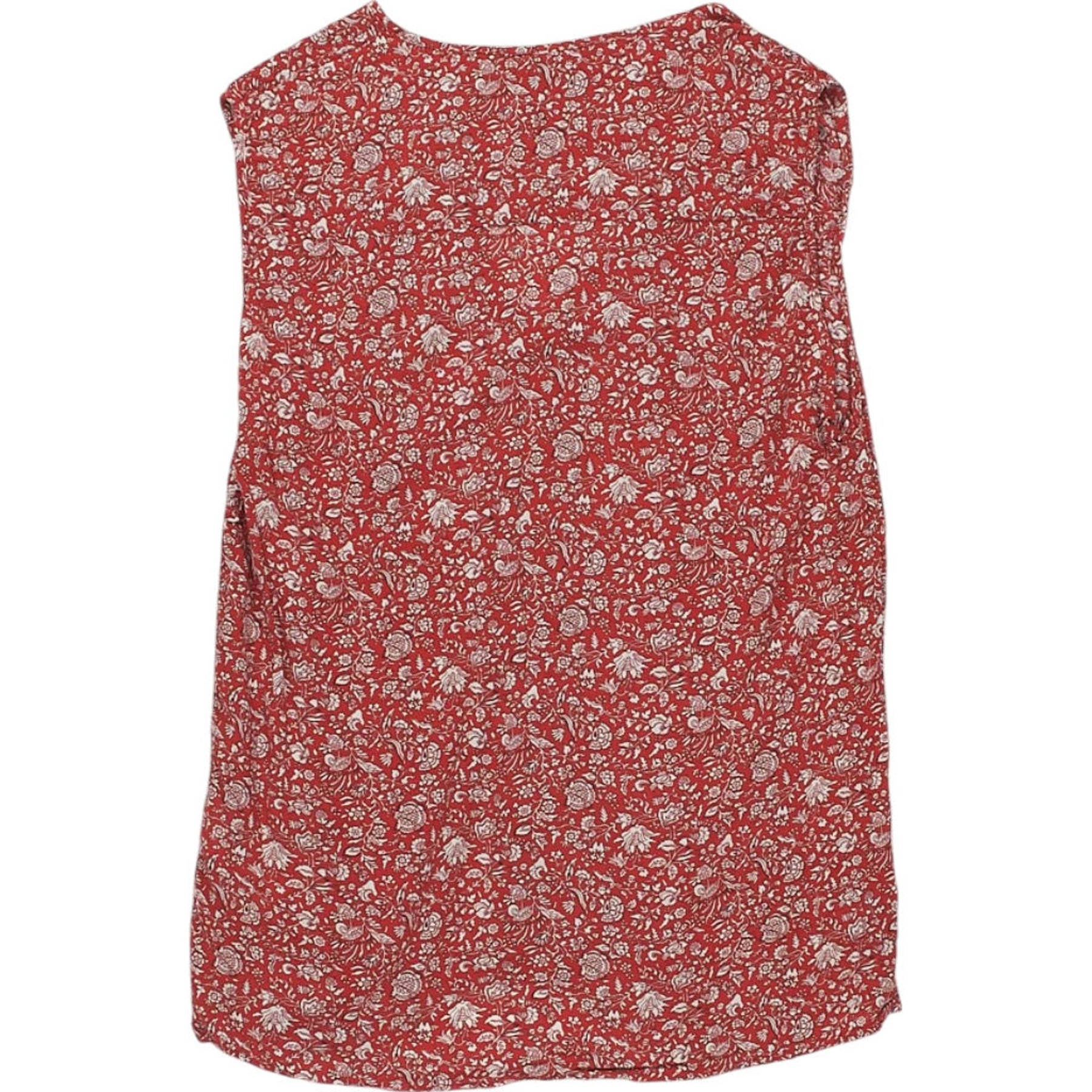 Baukjen Red Floral Sleeveless Top