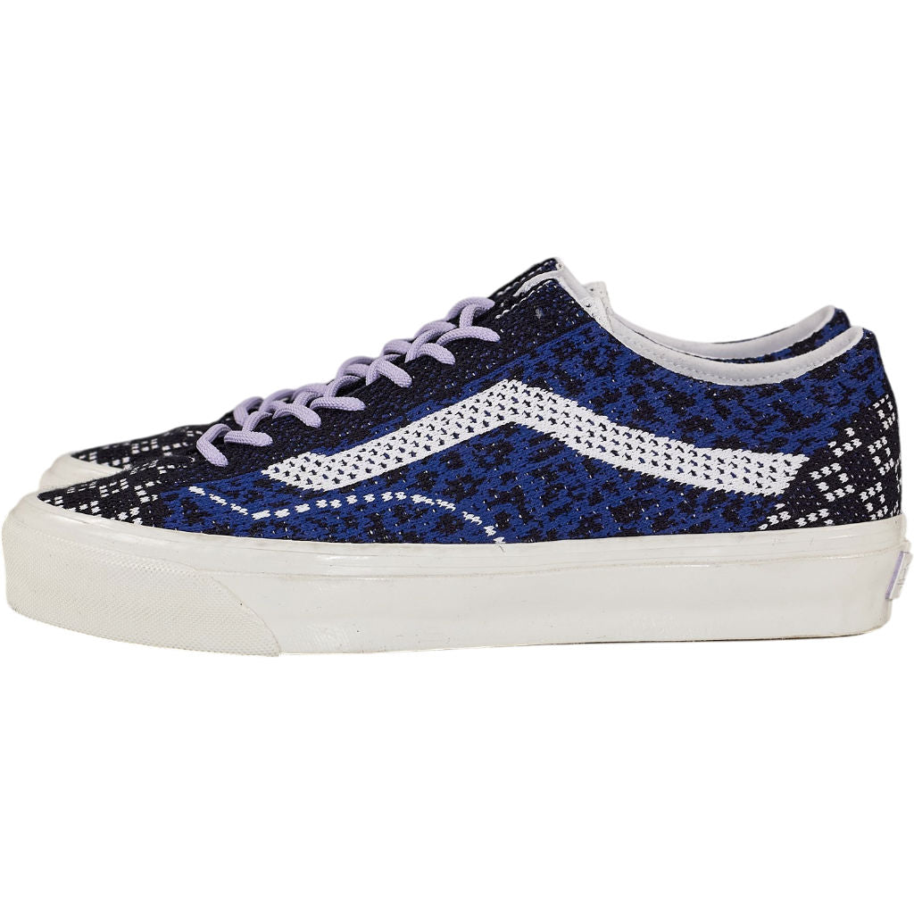 Vans Black Blue Patterned Trainers