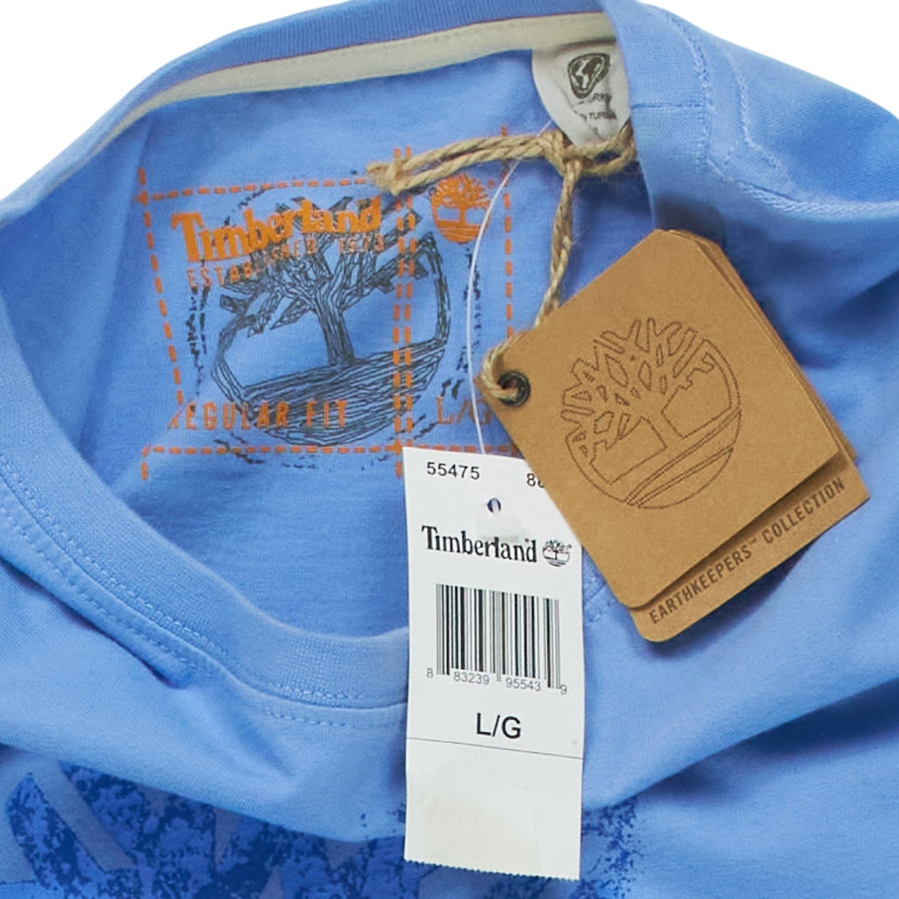 Timberland Blue Graphic T-Shirt