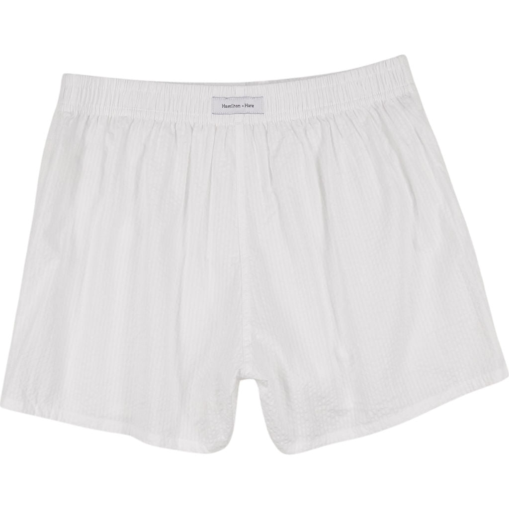 Hamilton + Hare White Boxers (1 PACK)
