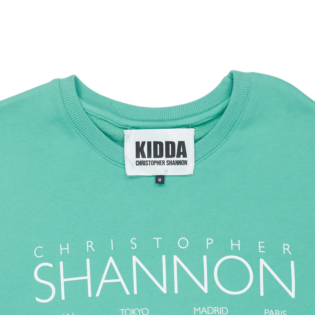 Kidda Christopher Shannon Mint Green Sweatshirt