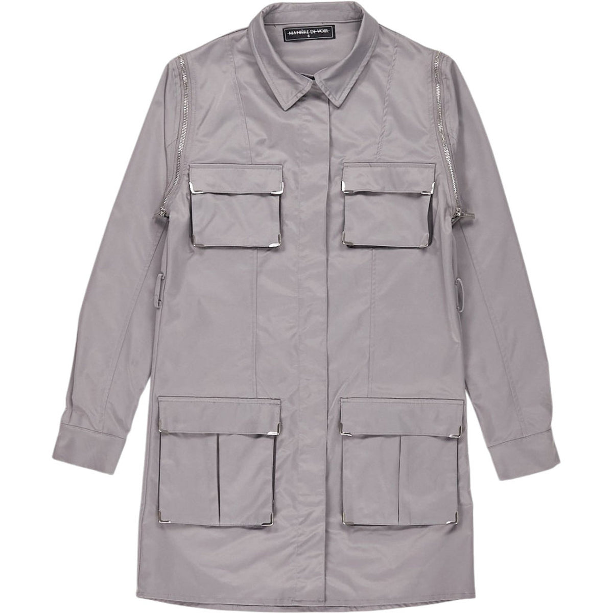 Manière De Voir Grey Utility Jacket