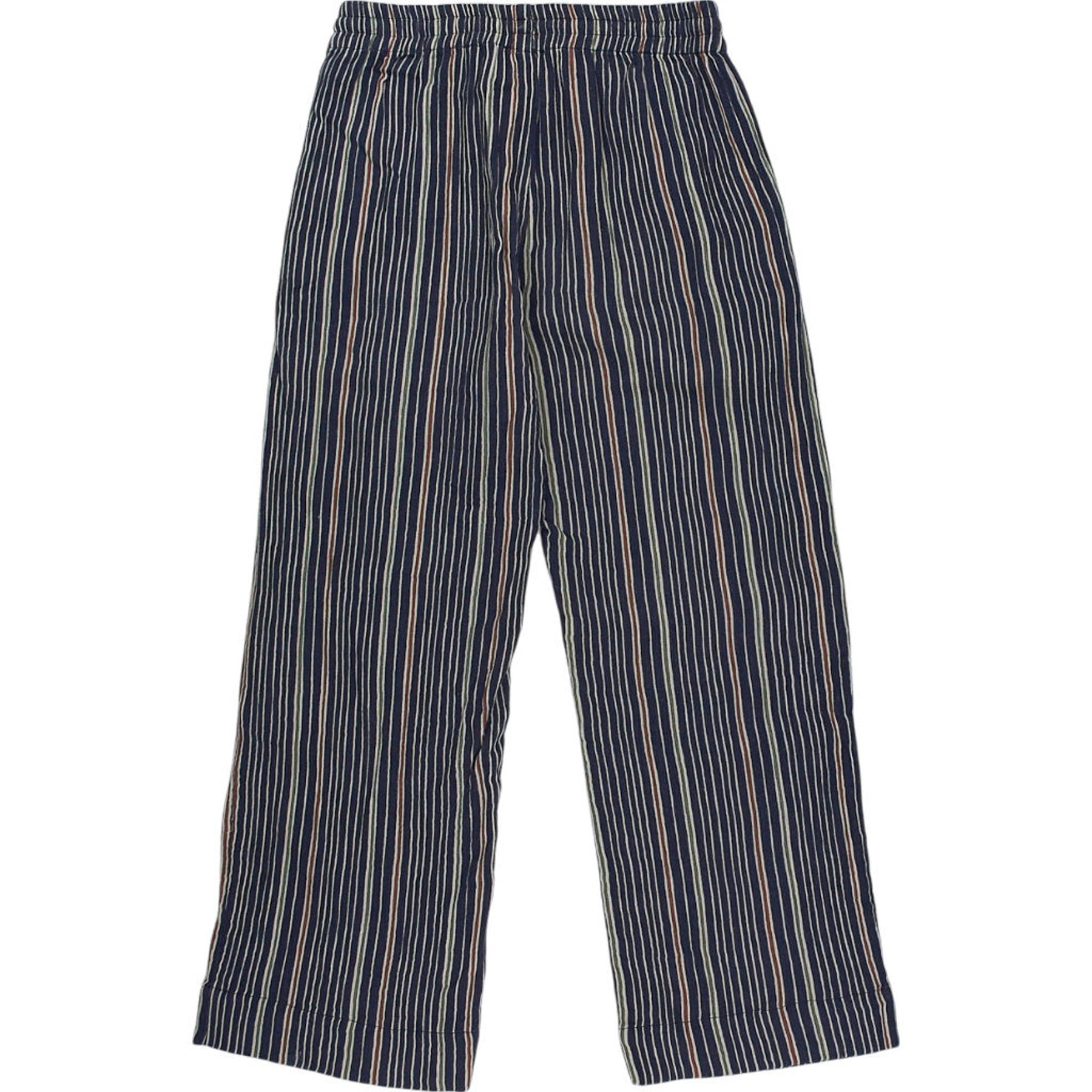 Wyse London Blue Striped Trousers