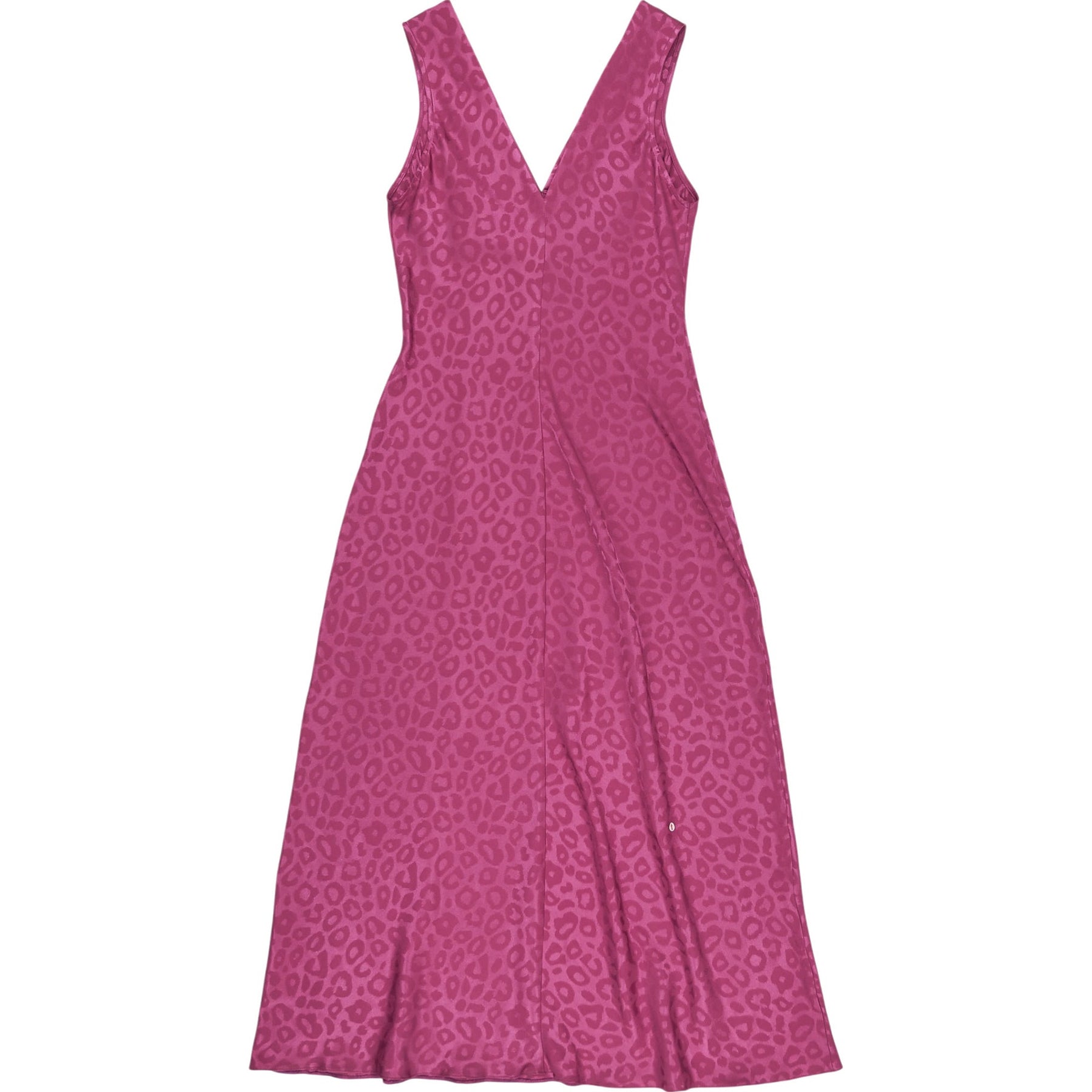 OMNES Pink Midi Dress