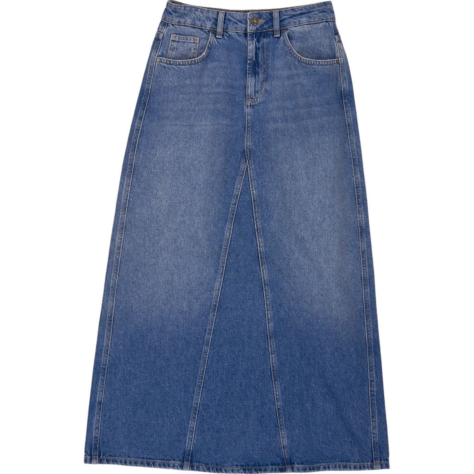 Wyse London Blue Denim Skirt 1