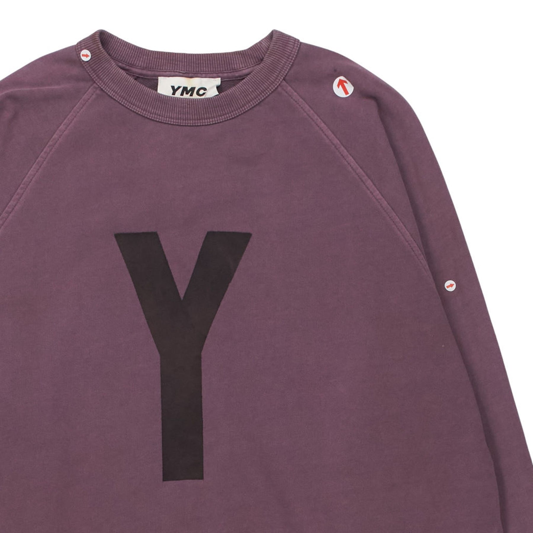 YMC Purple Logo Sweatshirt