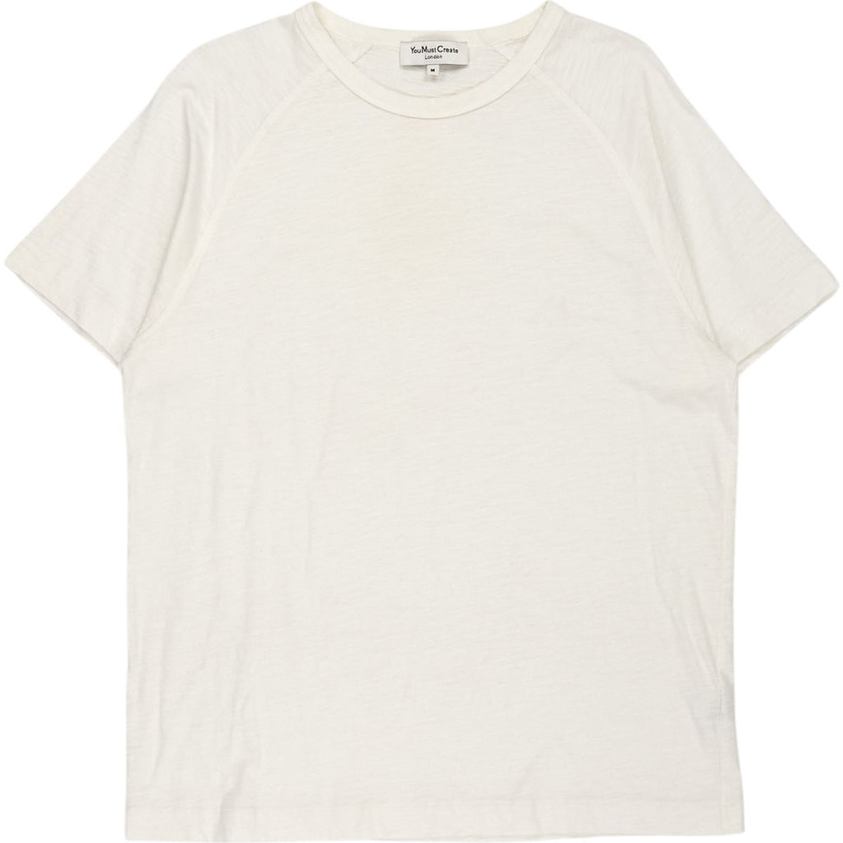 YMC Cream Cotton T-Shirt