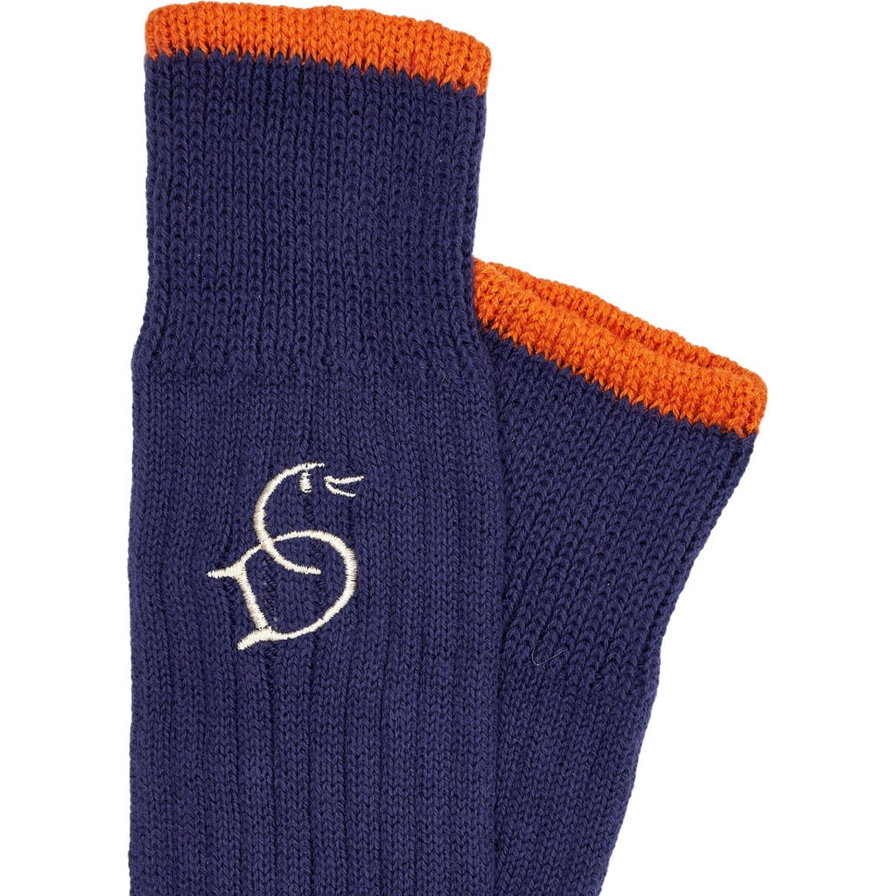 Drake's Purple Orange Socks