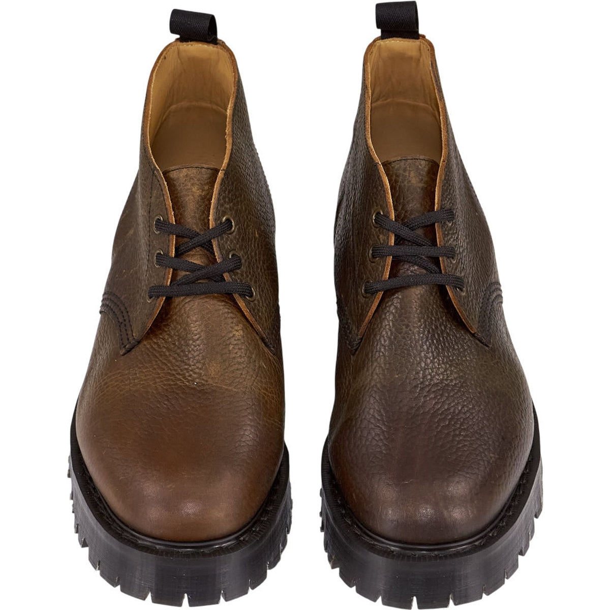 YMC Dark Brown Leather Boots