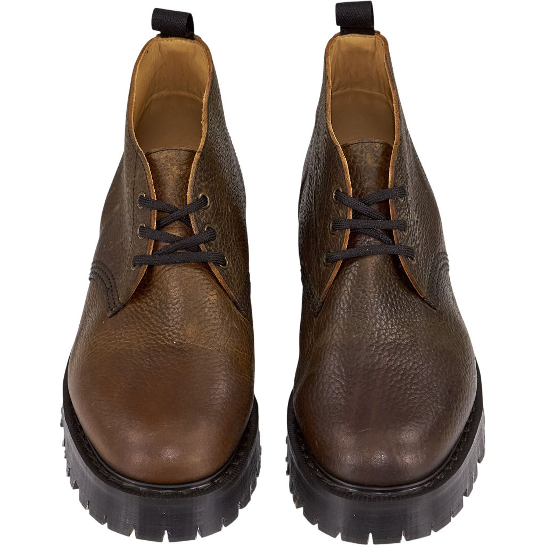 YMC Dark Brown Leather Boots