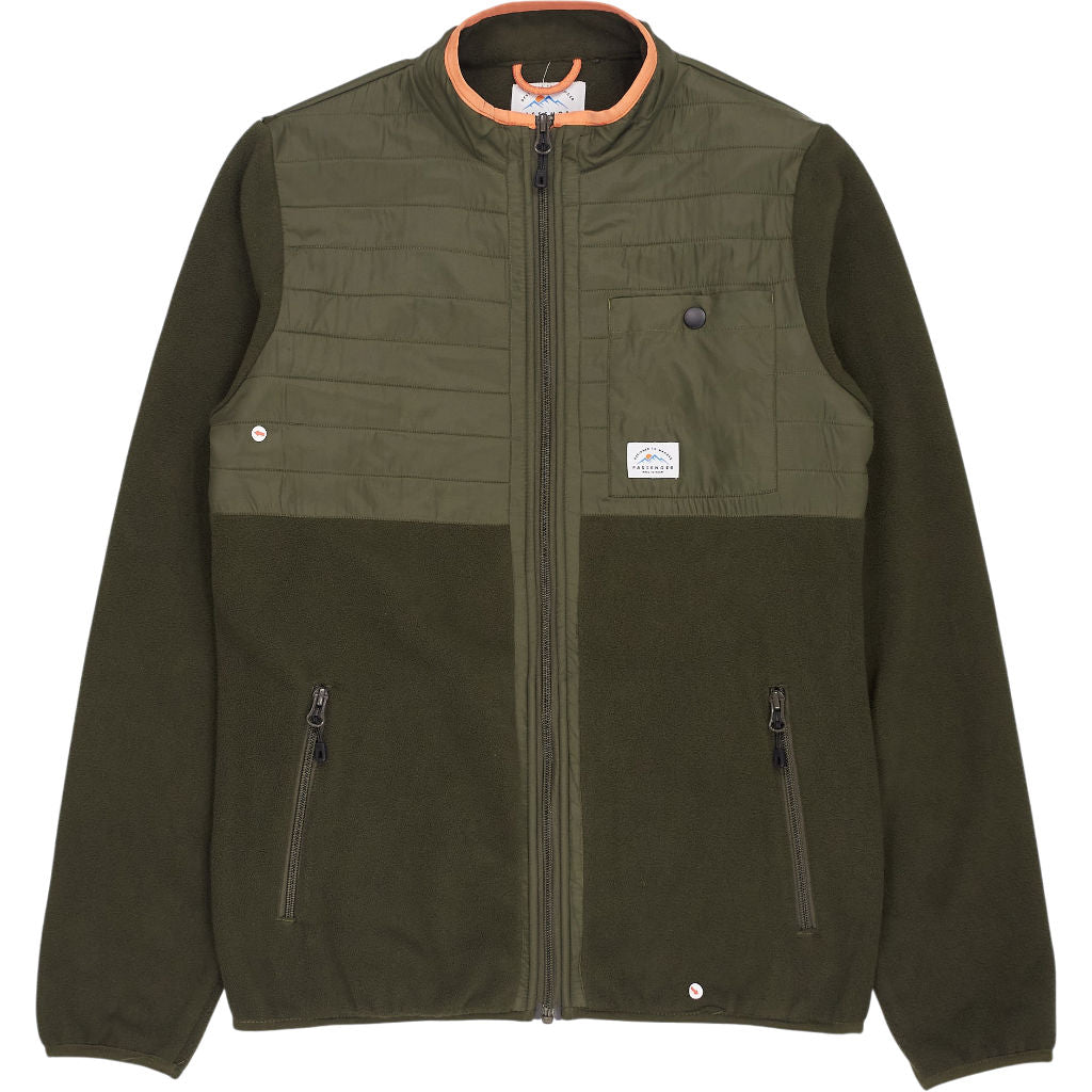 Passenger Green Fleece Jacket