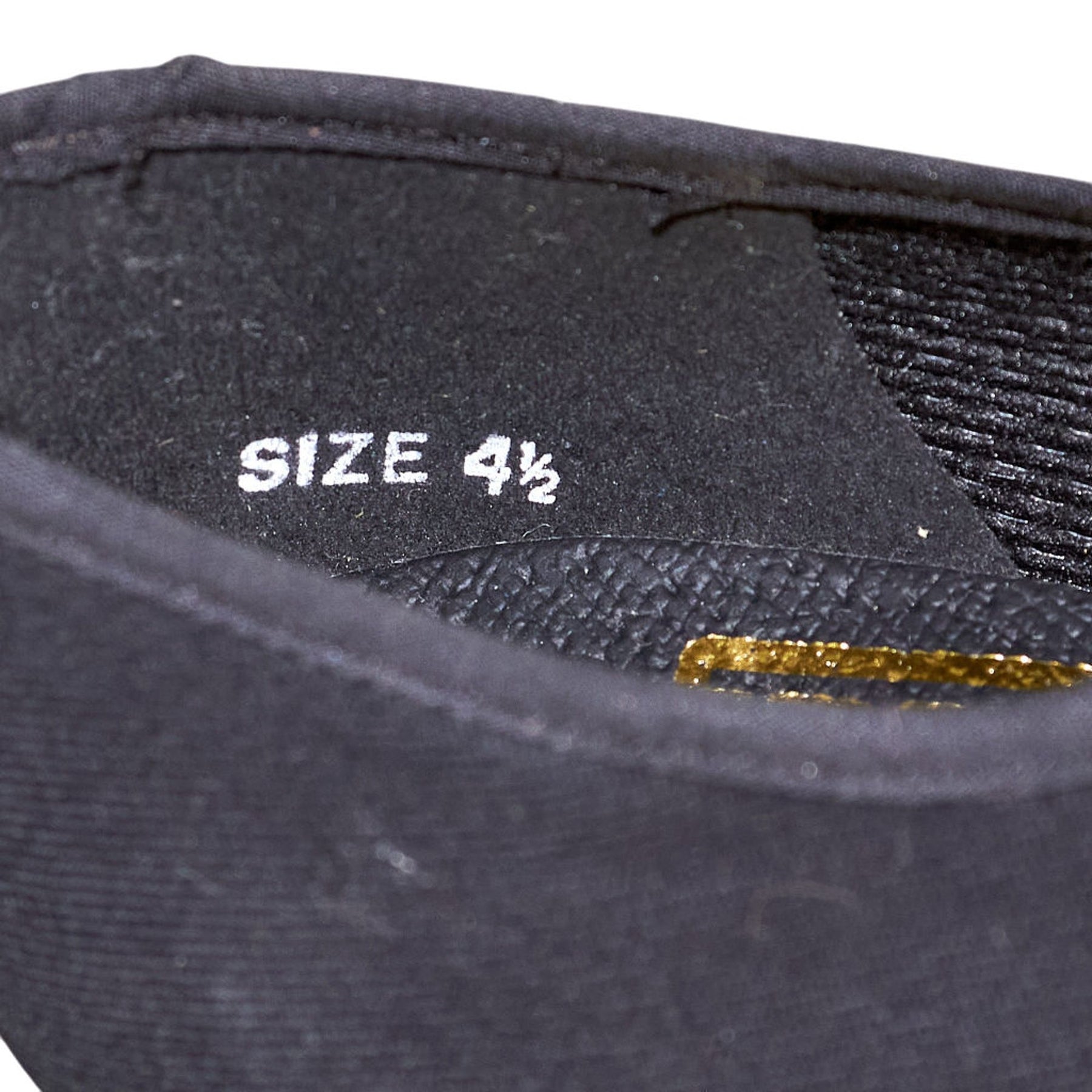 Freed Black Canvas Tap Shoes