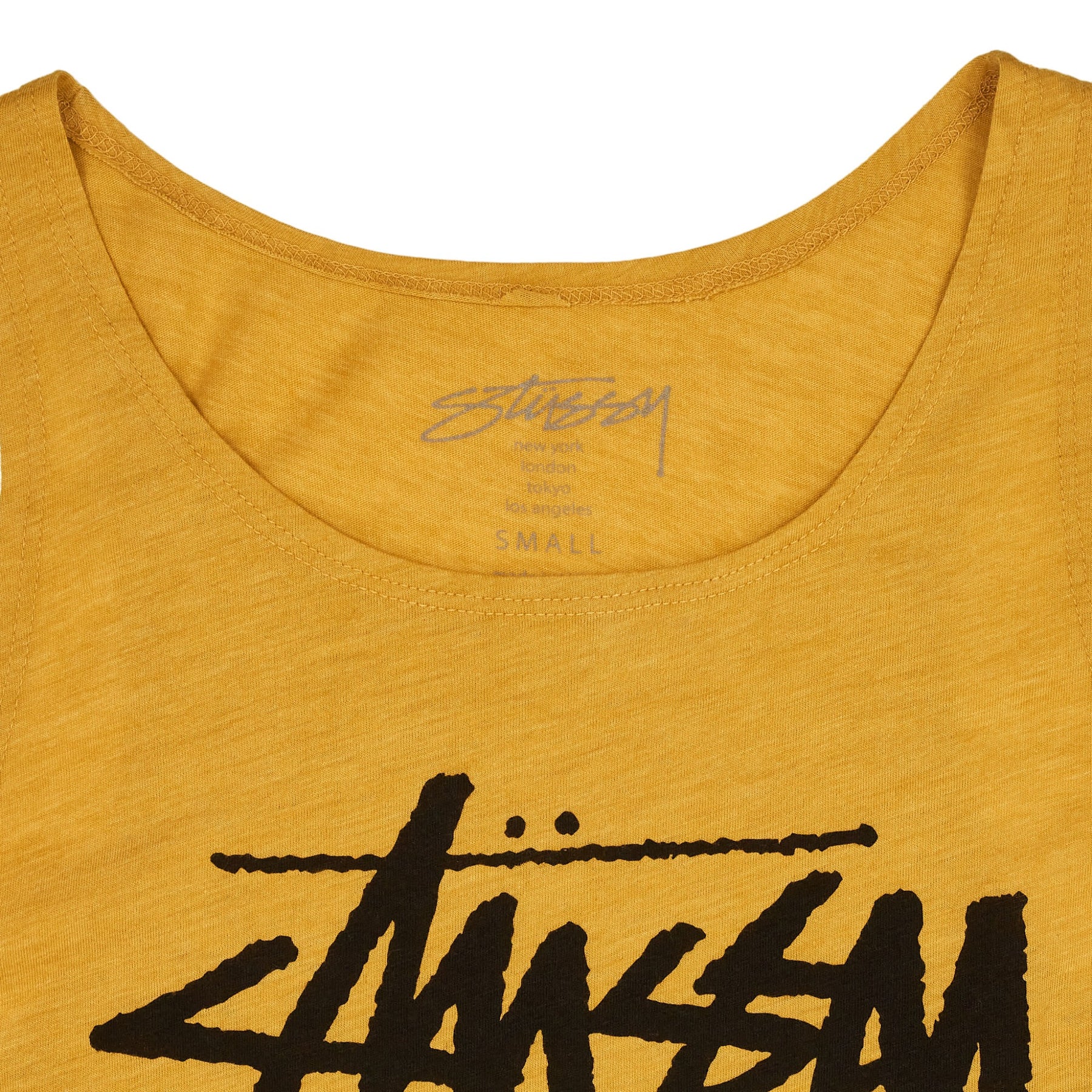 Stussy Yellow Tribe Tank Top