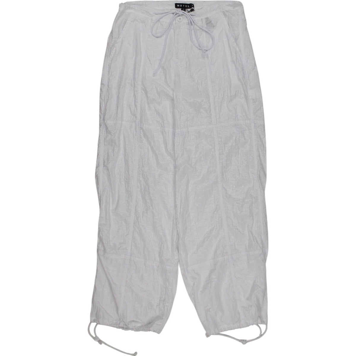 Motel White Drawstring Pants