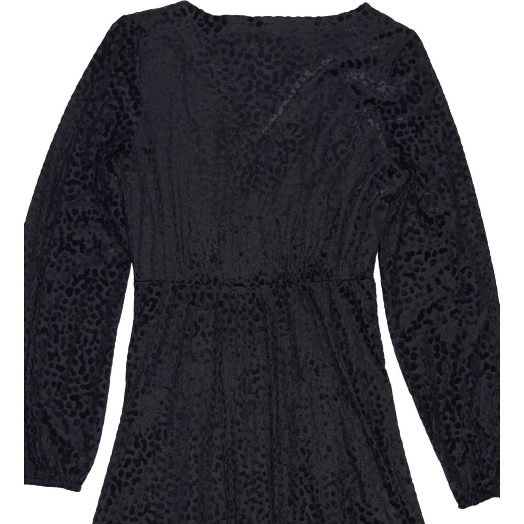 Wyse Black Claudia Devore Dress